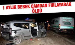 1 Aylık bebek camdan fırlayarak öldü