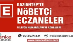 20 Ağustos   2021 - Gaziantep Nöbetçi Eczane Listesi