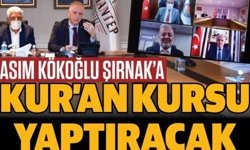 Asım Kökoğlu Şırnak’a Kur’an Kursu yaptıracak