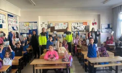 Gaziantep’te Jandarmadan Miniklere Trafik Dersi