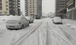 Gaziantep'te kar yağışı devam ediyor