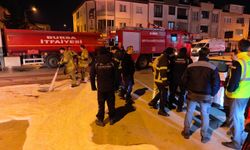 Tuvalette çakmak çaktı, patlama oldu