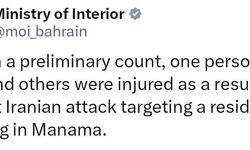 Bahreyn’de sivil bir binaya saldırı: En az 1 ölü