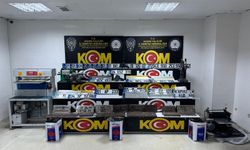 Merdiven altı plaka basım atölyelerine baskın