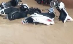 Gaziantep'te dolu ve sağanak etkili oldu