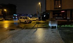 Otobüs durağında kan donduran olay