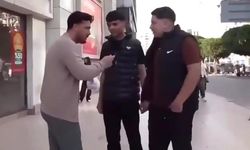 Kelepçeli Gençten Muhabire Tehdit