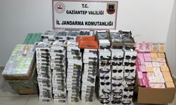 Gaziantep'te 4,5 milyon TL değerinde kaçak malzeme ele geçirildi: 1 gözaltı