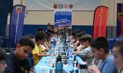 Jandarmadan ödüllü satranç turnuvası