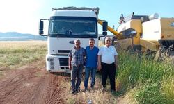 Araban Ovası’nda arpa hasadı yapılmaya başlandı