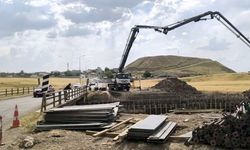 Araban-Fıstıklıdağ Yolunda Köprü Yenileniyor