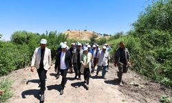BAŞKAN ŞAHİN, KARKAMIŞ KUŞ GÖZLEM NOKTASI’NDA YÜRÜTÜLEN ÇALIŞMALARI İNCELEDİ