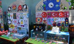 ŞAHİNBEYLİ MİNİKLERDEN BÜYÜK SERGİ