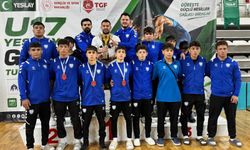 ŞAHİNBEYLİ GÜREŞÇİLERDEN TÜRKİYE KUPASI’NDA BÜYÜK BAŞARI