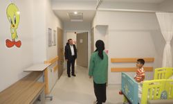 Başkan Doğan'dan hastalara moral ziyareti