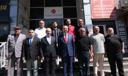 ERSİN TATAR’DAN MHP’YE ZİYARET