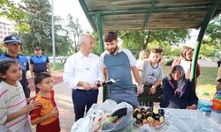 Tahmazoğlu, kamera ve dron destekli park denetimine katıldı