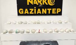 Gaziantep'te 24 kilo yasaklı madde ele geçirildi: 1 gözaltı