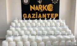 Gaziantep’te 108 kilo yasaklı madde ele geçirildi