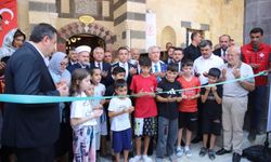 Gaziantep’te Tarihi Bostancı Camii Yeniden İbadete Açıldı
