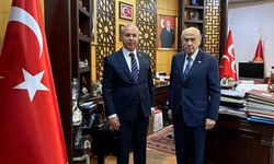 MHP İL BAŞKANI MEHMET SAİT KILIÇ'TAN, BAHÇELİ’YE ZİYARET
