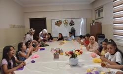 Şahinbey'de yaz tatili ilmek ilmek üretime dönüşüyor