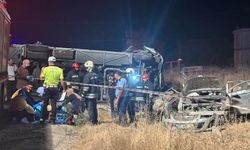 Gaziantep'te feci kaza: 5 ölü, 13 yaralı