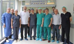 Çocuk kalp tedavisinde Türkiye’de bir İlk GAÜN Çocuk Hastanesinde gerçekleştirildi