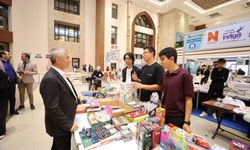 Şahinbey Belediyesi’nin kitap fuarına yoğun ilgi