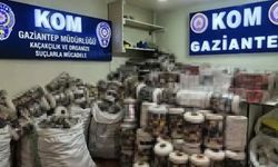 Gaziantep’te 14 bin paket kaçak sigara ele geçirildi