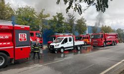 Gaziantep’te pamuk fabrikasında yangın