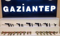 Gaziantep’te 4 adet ruhsatsız silah ile çok sayıda fişek ele geçirildi