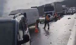 Tarsus-Adana-Gaziantep Otoyolu'nda zincirleme kaza