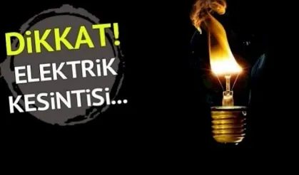 Gaziantep\'te Elektrik Kesintisi 22 Eylül Perşembe