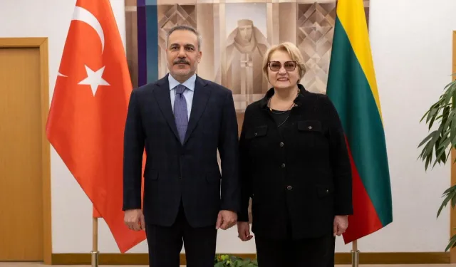 Bakan Fidan, Litvanya Meclis Başkan Yardımcısı Budbergyt ile görüştü
