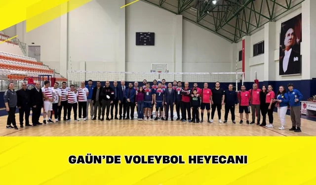 GAÜN’de Voleybol Heyecanı