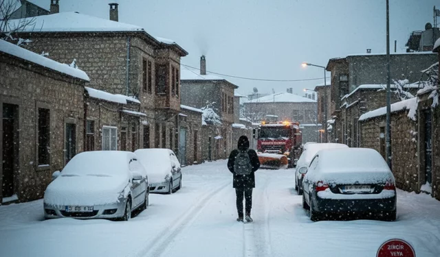 Gaziantep’e Kar Geliyor: Valilikten Kritik Uyarı!