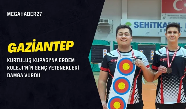 Gaziantep Kurtuluş Kupası’na Erdem Koleji’nin genç yetenekleri damga vurdu