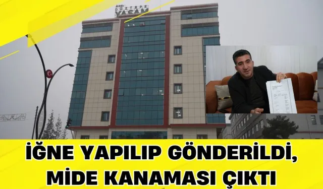 İğne Yapılıp Gönderildi, Mide Kanaması Çıktı