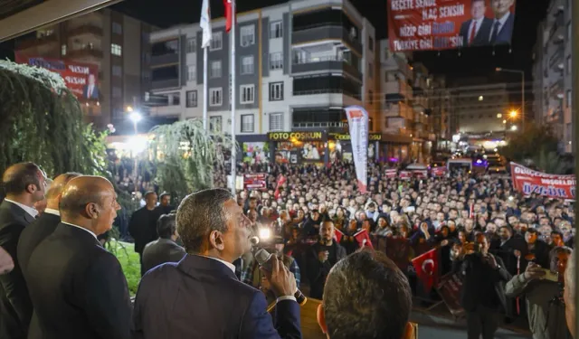 Özgür Özel ve Mansur Yavaş'tan Nizip ziyareti