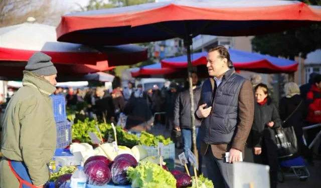 Pazar esnafı yerel yönetimler için Hatipoğlu’na dert yandı
