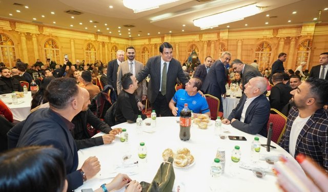 Yılmaz, amatör sporcularla iftar sofrasında buluştu