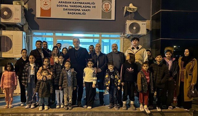 Araban’da öksüz, yetim çocuklara iftar programı düzenlendi