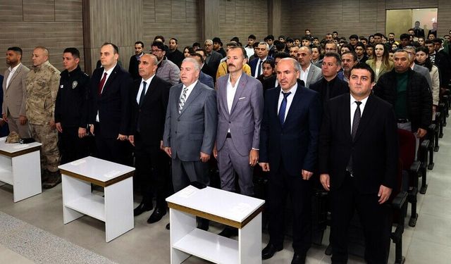 Araban'da İstiklal Marşı'nın Kabulünün 105. yıl dönümü kutlandı