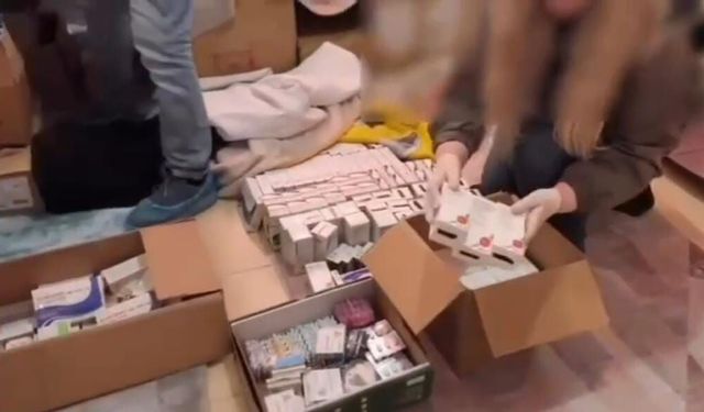 Gaziantep'te Dev İlaç Operasyonu