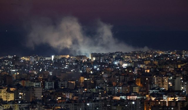 İsrail'den Beyrut'un güneyine yeni saldırı dalgası