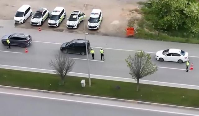 Polis ekiplerinden bayram tatilinde yoğun denetim ve uygulama