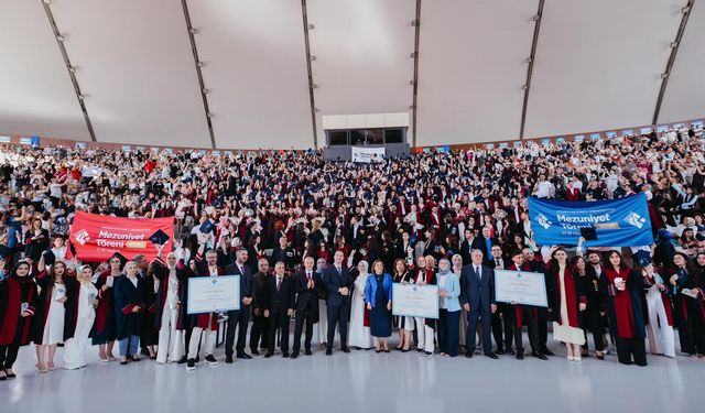 Hasan Kalyoncu Üniversitesi'nde mezun töreni