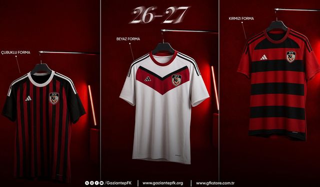 Gaziantep FK, yeni sezon formalarını tanıttı