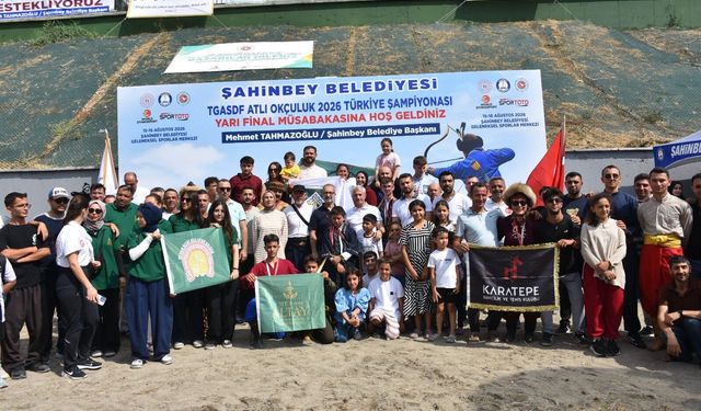 Atlı Okçuluk Türkiye Şampiyonası Yarı Finali Gaziantep'te yapıldı
